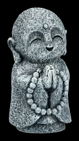 Betende Jizo Mönch Figur - Kshitigarbha