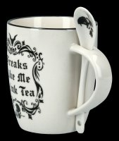 Mug with Spoon - Freaks Like Me Drink Tee
