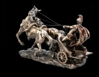 Large Roman with Chariot Statue