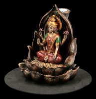 Backflow Incence Cone Holder - Lakshmi