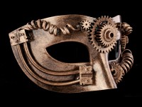 Steampunk Maske - Pipes and Gears