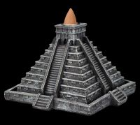 Rückfluss-Räucherhalter - Azteken Tempel