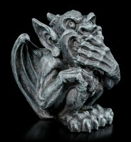Three little Gargoyles Figurines - No Evil