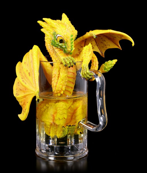 Dragon Figurine - Beer by Stanley Morrison