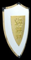 Ritter Schild - Drei Löwen Wappen