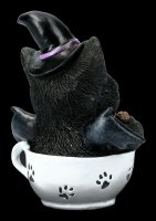 Witch Cat Figurine - Kit-Tea