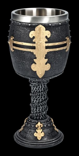 Knights Goblet - Crusader Helmet