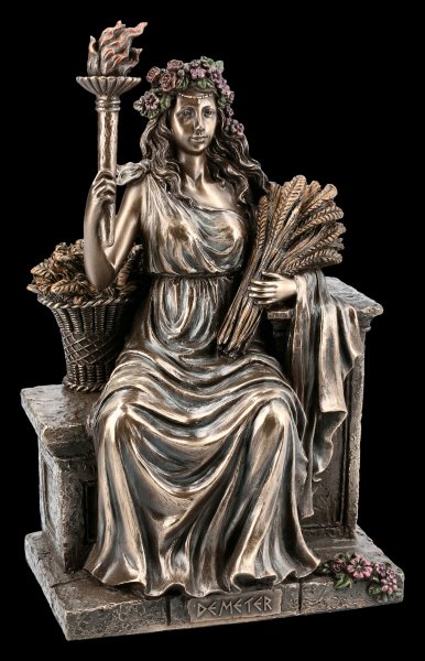 Demeter Figur - Griechische Göttin des Getreides