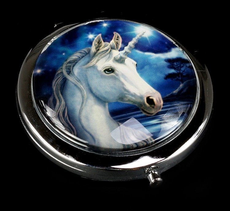 Compact Mirror with Unicorn - Sacred One