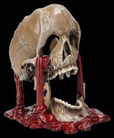 Schmelzender Totenkopf mit Blut - Meltdown