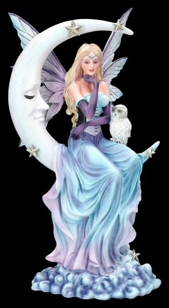 Fairy Figurine - Guardian of Dreams on Moon