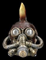 Skull - Steampunk Fury Max with Gas Mask
