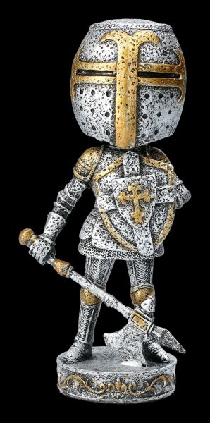 Bobble Head Figurine - Knight with Axe