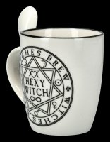 Mug with Spoon - Hexy Witch