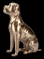 Dog Figure - Boxer bronzed
