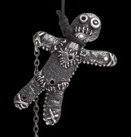 Alchemy Gothic Necklace - Voodoo Doll