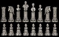 Chess Pieces Roman Busts - Metal large