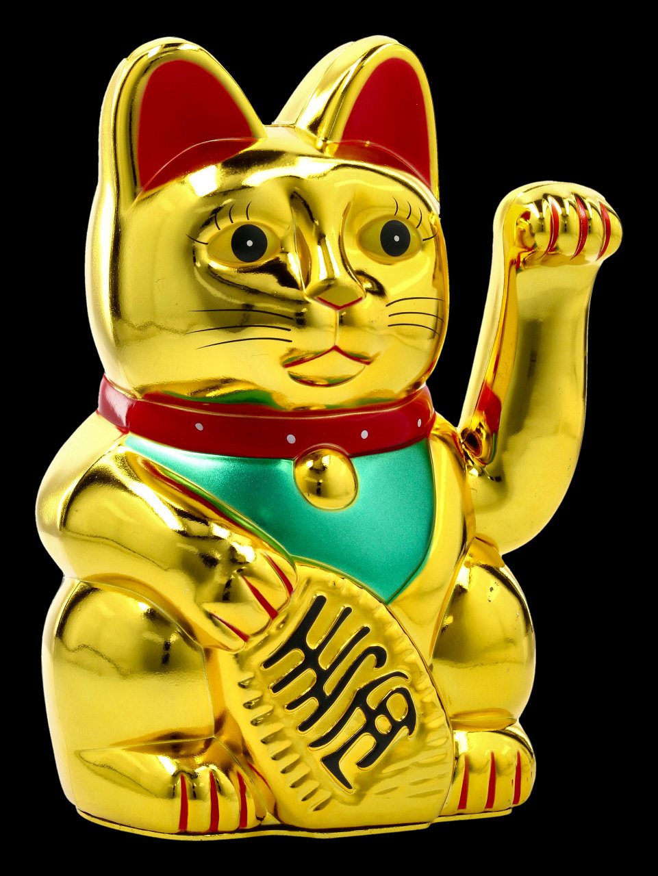 Winkende Glücks-Katzen Figur - Maneki Neko