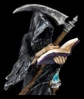 Grim Reaper Figurine - Reads in Book of the Dead