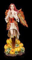 Herbst Elfen Figur - Sonya mit Kürbissen