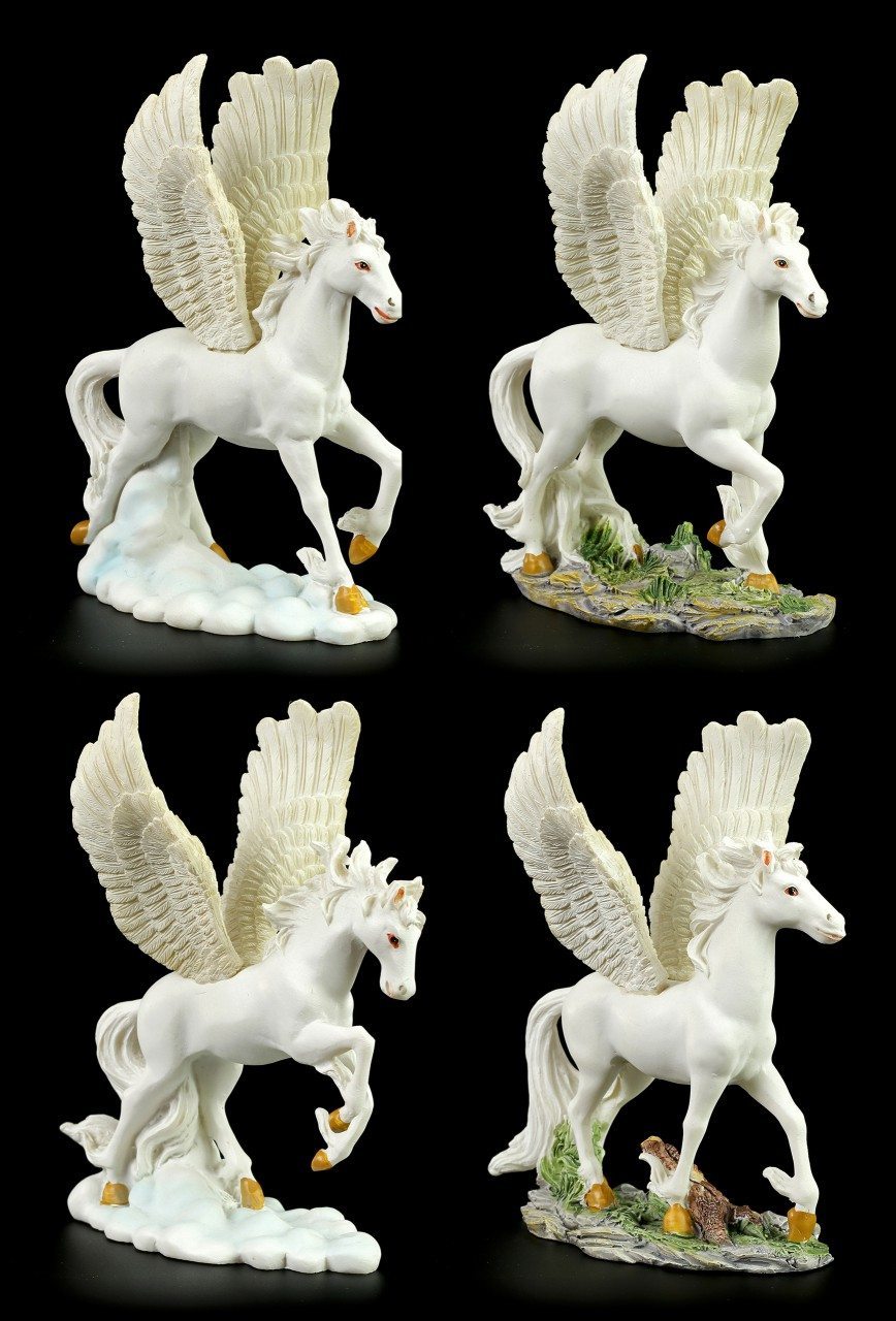 Pegasus Figurines - Set of 4