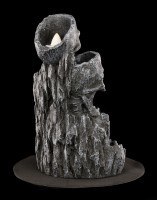 Backflow Incense Cone Burner - Skull Rock