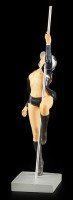 Erotik Figur - Stripperin als Feuerwehrfrau