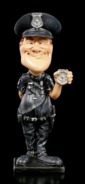 Funny Job Figurine - Police Officer