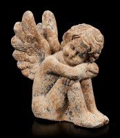 Angel Garden Figurine - Rust look right