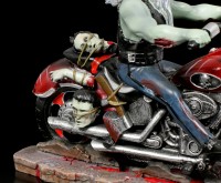 Zombie Biker Figurine by James Ryman