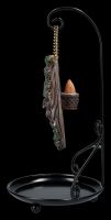 Backflow Incense Burner - Greenman Tree Spirit