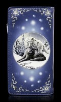 Embossed Purse with Wolves - Snow Kisses