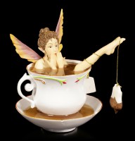 Fairy in Cup Figurine - Tea Bath