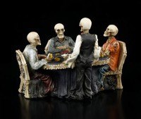 Skelett Figur - Skelette am Pokertisch