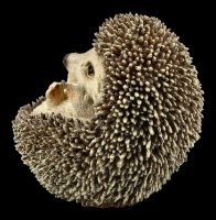 Small Hedgehog Figurine - Balled up on Back