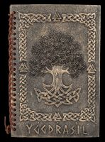 Notizbuch keltisch - Weltenbaum Yggdrasil