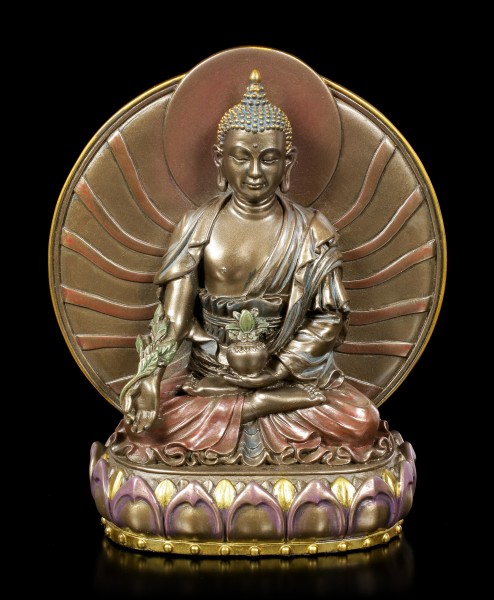 T-Trove Cold Cast Bronze Amitabha Amitayus Buddha Statue Figurine