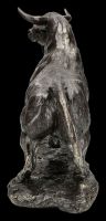 Stierfigur - Kraftvoller Bulle in Antik-Optik
