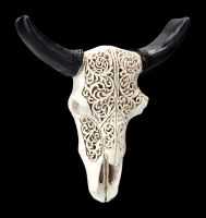 Magnet - Western Cow Skull Relief