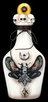 Deco Bottle - Moth and Skull