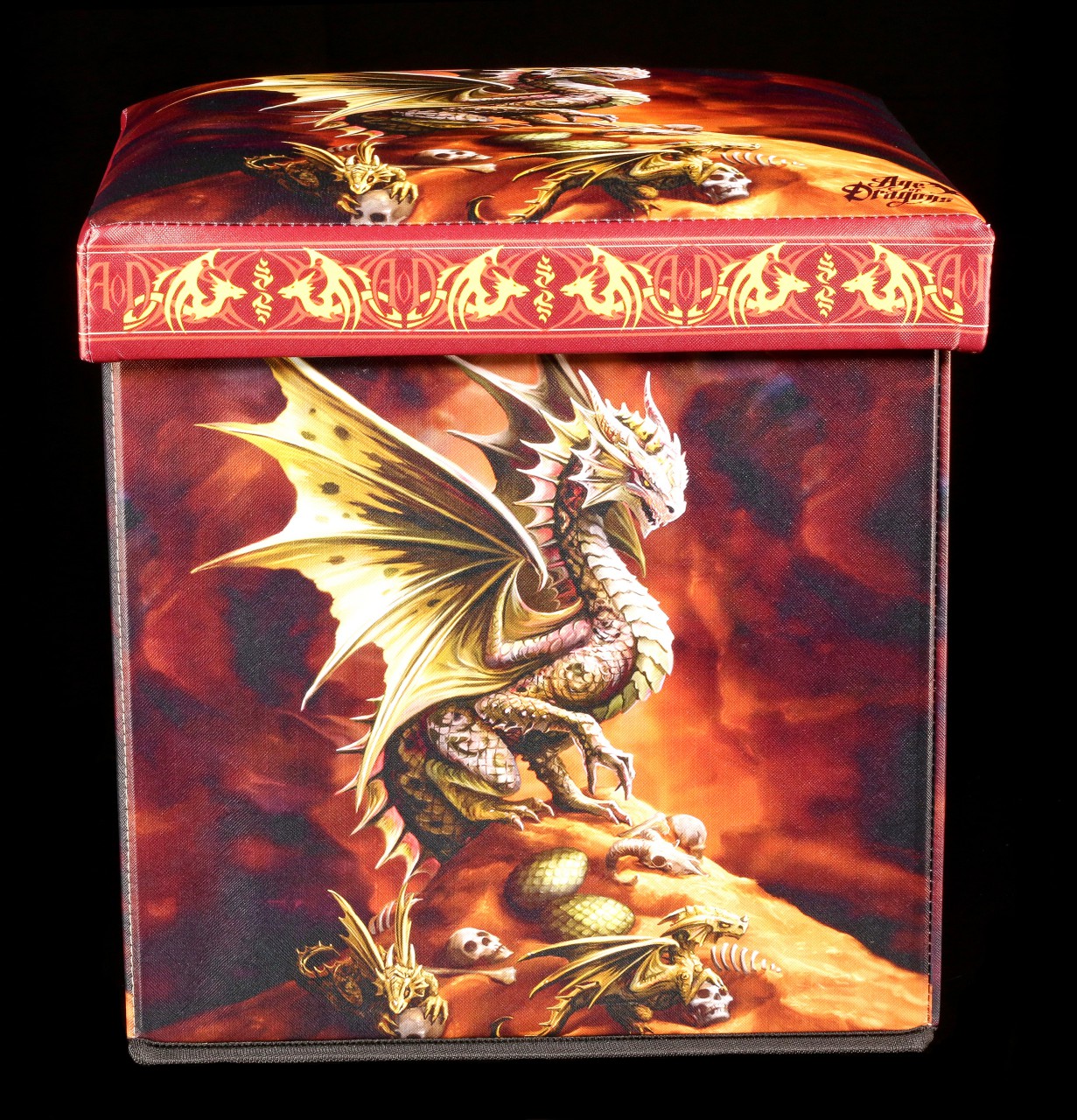 Storage Box with Seat - Desert Dragon