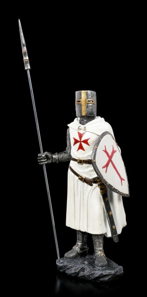 German Templar Knight Figurine - Maltese Cross