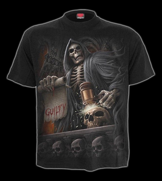 T-Shirt - Skelett Richter - Judge Reaper