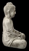 Buddha Figur in Steinoptik