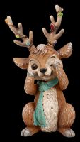 Rentier-Figuren 3er Set - Drei weise Rentiere
