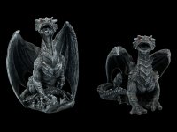 Drachen Figuren 2er Set - Dark Fury