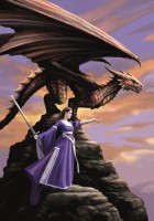 Dragon Greeting Card - The Sentinel