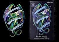 Wall Plaque - Sometimes by Anne Stokes