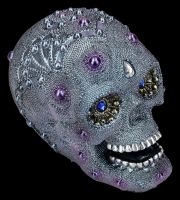 Deko Totenkopf verziert - Bejewelled