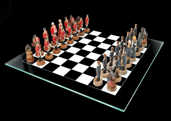 Chess Set - American Revolutionary War